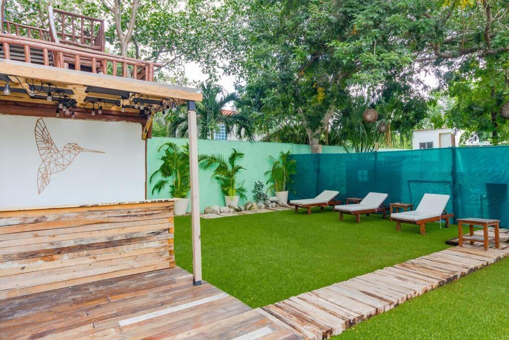 Encantadora Suite Super Amplia En Colibri Playa Del Carmen Exterior foto